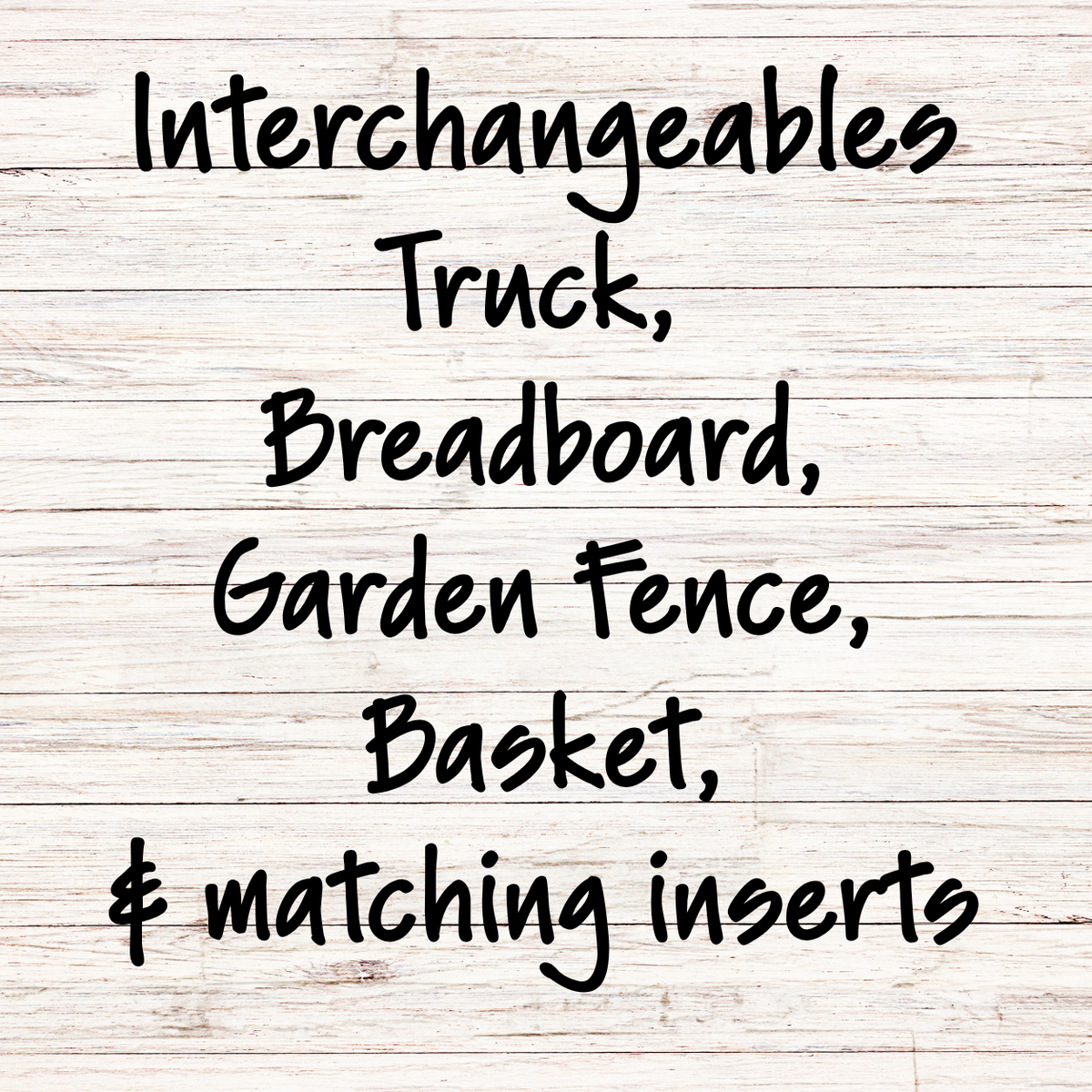 Interchangeable Truck Collection