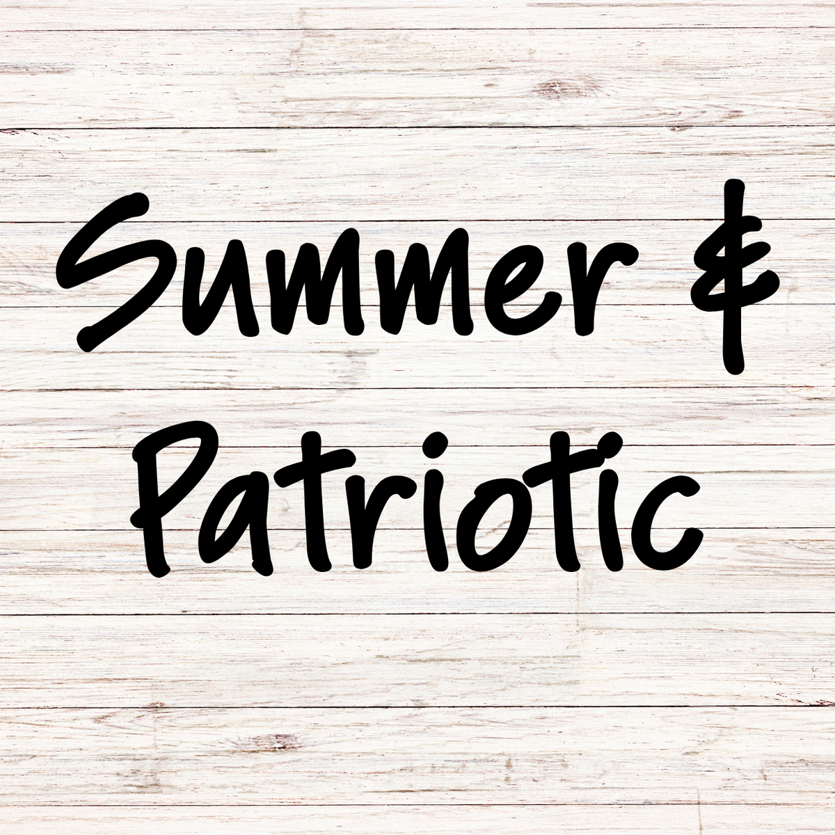 Summer/Patriotic