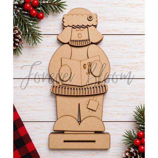 Country Boy Caroler - DIY Wood Kit