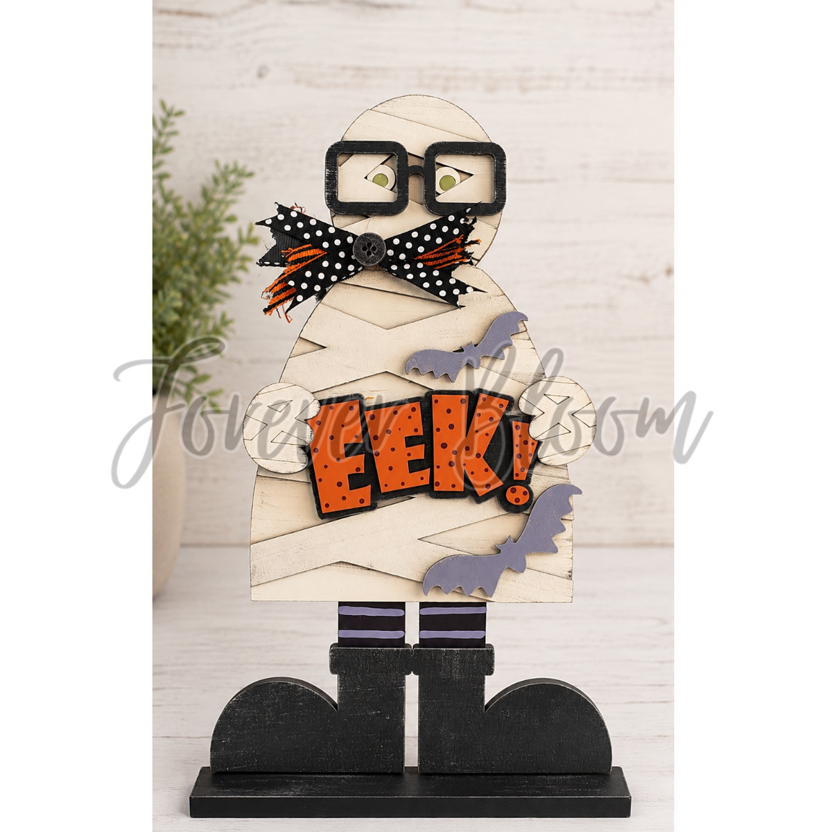 Marvin the Mummy Shelf Sitter - DIY Wood Kit
